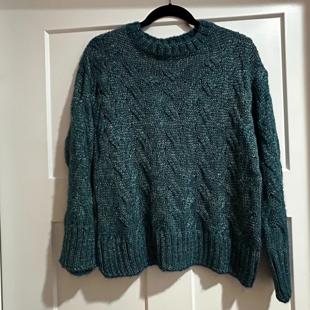 Molly Bracken Cable Knit Sweater